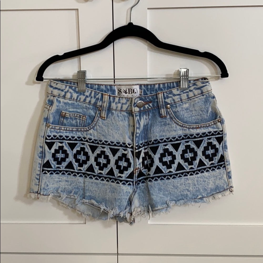 NWOT Saboskirt Denim Shorts